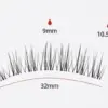 Eyelashes - Natural - 5 pairs - Shape Annie - Black - Image 2